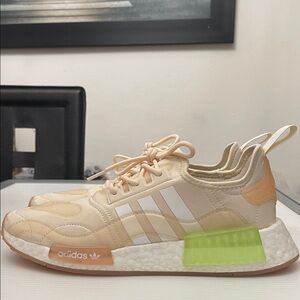 adidas gazelle silver green womens Shop Beige Womens NMD R1 Lace Up Sneakers – Shoebacca
